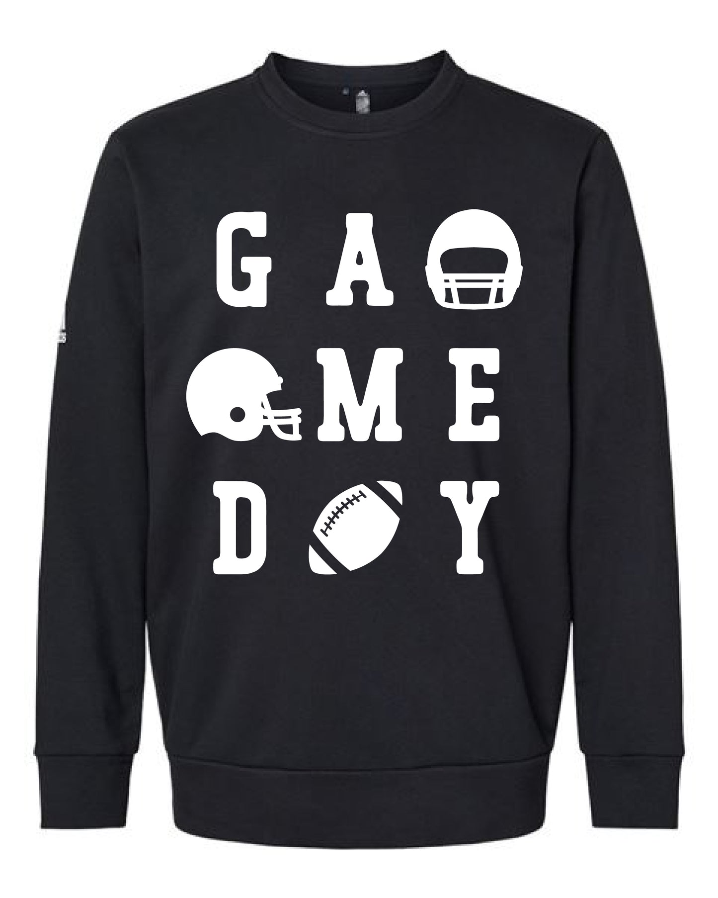 ADIDAS Football Game Day Black Sweatshirt