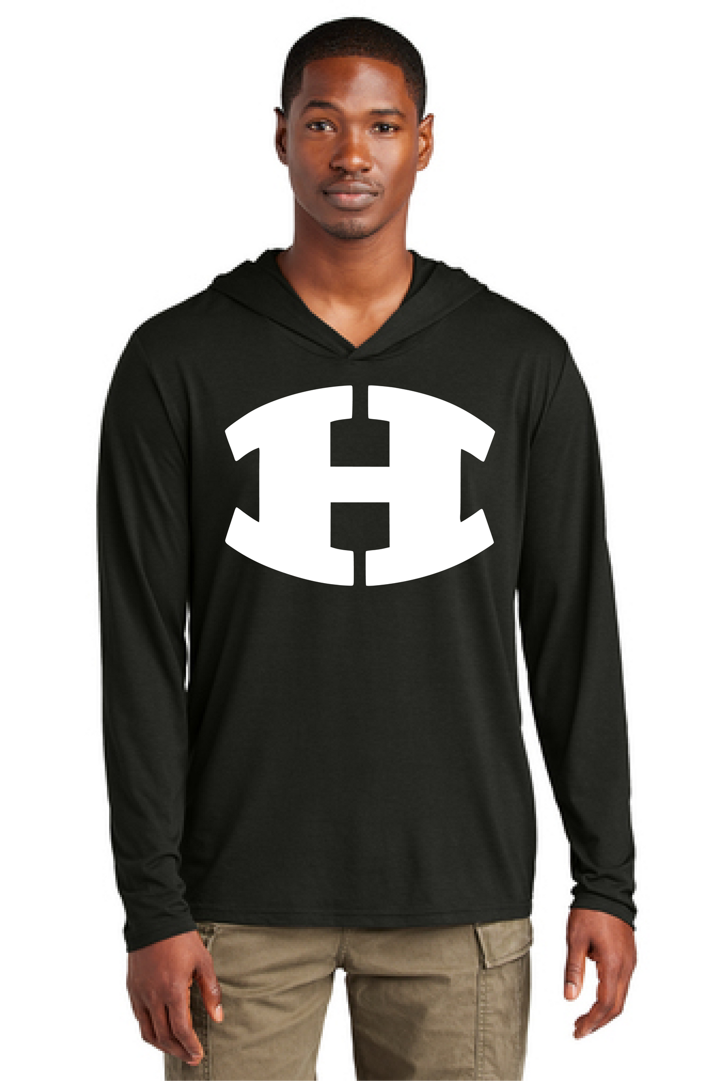 Pirate H District Long Sleeve Light Weight Hoodie