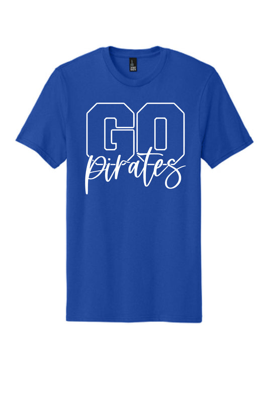 GO Pirates White District T-Shirt