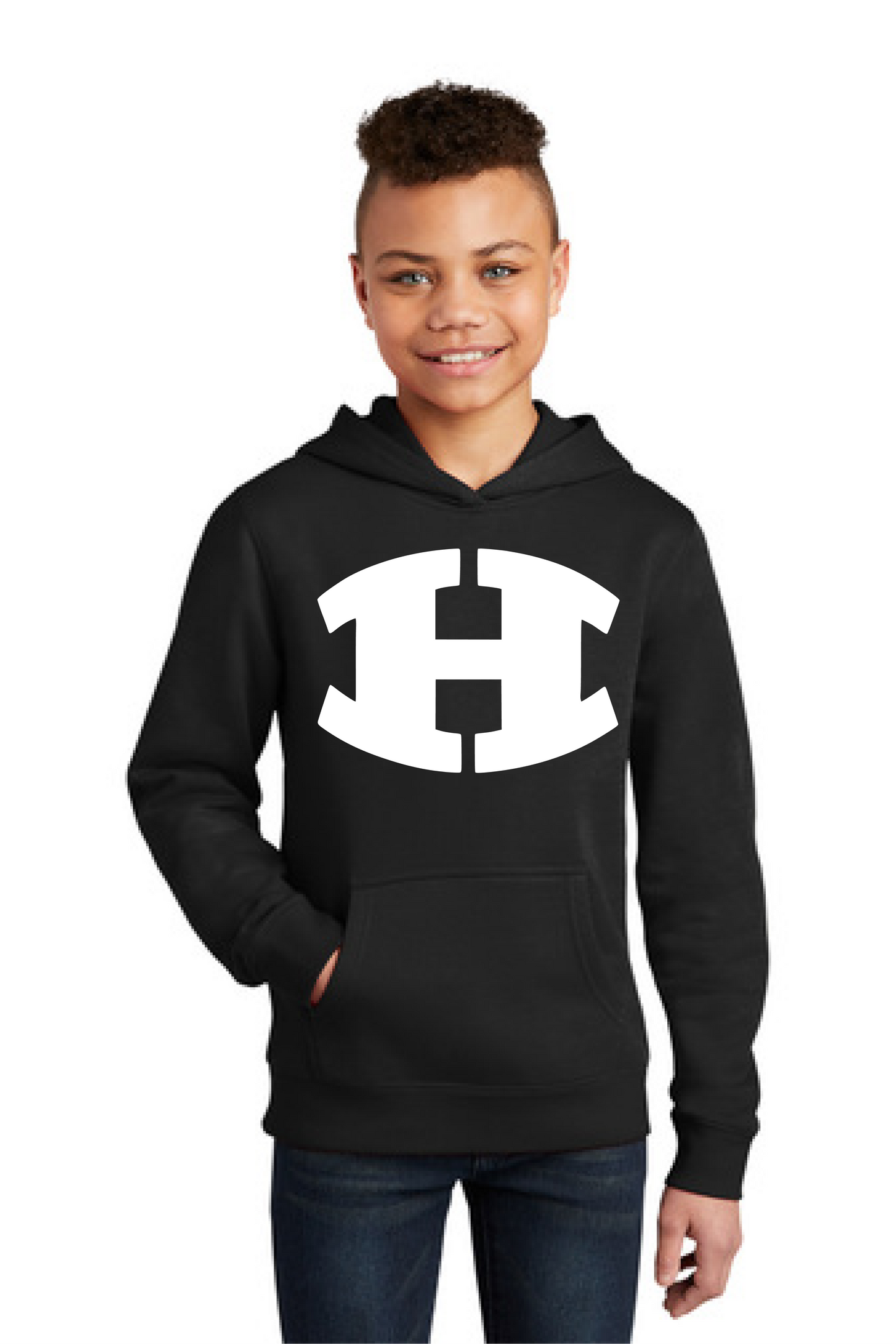 Pirate H District Youth Hoodie