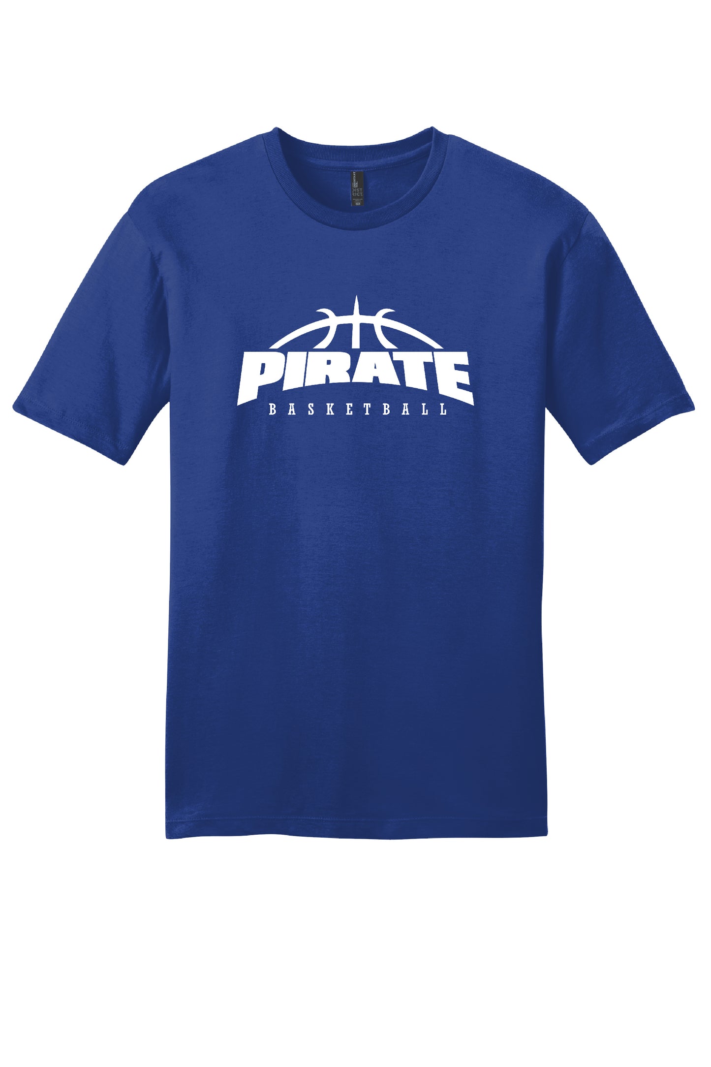 Pirate Basketball Deep Royal District T-Shirt